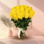 Yellow Gerbera Basket